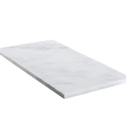 Italian White Carrara 6 in. x 12 in. Honed Marble Wall and Floor Tile (8 sq. ft./Case) by Jeffrey Court -The Elite Tile Sales Store white jeffrey court marble tile 98451 40 1000