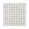 Carrara White 11.75 in. x 11.75 in. Honed Marble Wall and Floor Mosaic Tile (0.958 sq. ft./Each) by Jeffrey Court