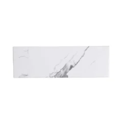 Spring Park White 4 in. x 12 in. Matte Porcelain Wall and Floor Tile (13.56 sq. ft./Case) by Jeffrey Court