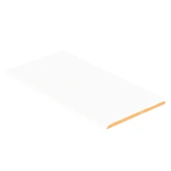 Fresh White 3 in. x 6 in. Glossy Ceramic Single Bullnose Wall Trim Tile by Jeffrey Court -The Elite Tile Sales Store white jeffrey court tile trim 13008 40 1000