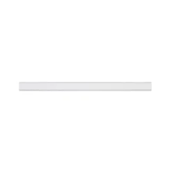 Thassos White .75 in. x 12 in. Polished Marble Wall Pencil Tile (1 Linear Foot) by Jeffrey Court