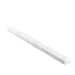Italian White Carrara .75 in. x 12 in. Honed Marble Wall Pencil Tile (1 Linear Foot) by Jeffrey Court -The Elite Tile Sales Store white jeffrey court tile trim 95352 c3 1000