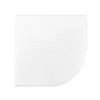 Morning Fresh White 7.625 in. x 7.625 in. Polished Marble Wall Mount Corner Shelf Tile by Jeffrey Court -The Elite Tile Sales Store white jeffrey court tile trim 95986 64 1000