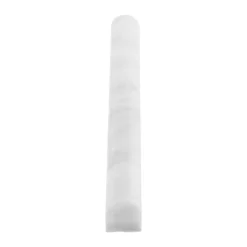 Carrara White .75 in. x 12 in. Honed Marble Wall Pencil Tile (1 Linear Foot) by Jeffrey Court -The Elite Tile Sales Store white jeffrey court tile trim 99062 77 1000