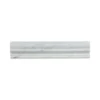 Carrara White 2.5 in. x 11.75 in. Honed Marble Wall Crown Tile by Jeffrey Court -The Elite Tile Sales Store white jeffrey court tile trim 99063 64 1000
