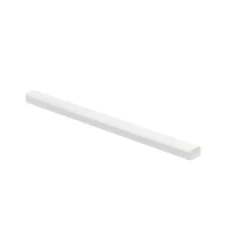 Dolomite White .75 in. x 12 in. Polished Marble Wall Pencil Tile (1 Linear Foot) by Jeffrey Court -The Elite Tile Sales Store white jeffrey court tile trim 99289 4f 1000