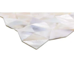 Lokahi White Troika 12.08 in. x 12.08 in. x 2 mm Pearl Shell Mosaic Tile by Ivy Hill Tile 14 Lokahi White Troika 12.08 in. x 12.08 in. x 2 mm Pearl Shell Mosaic Tile by Ivy Hill Tile -The Elite Tile Sales Store white troika ivy hill tile marble tile ext3rd102050 1f 1000